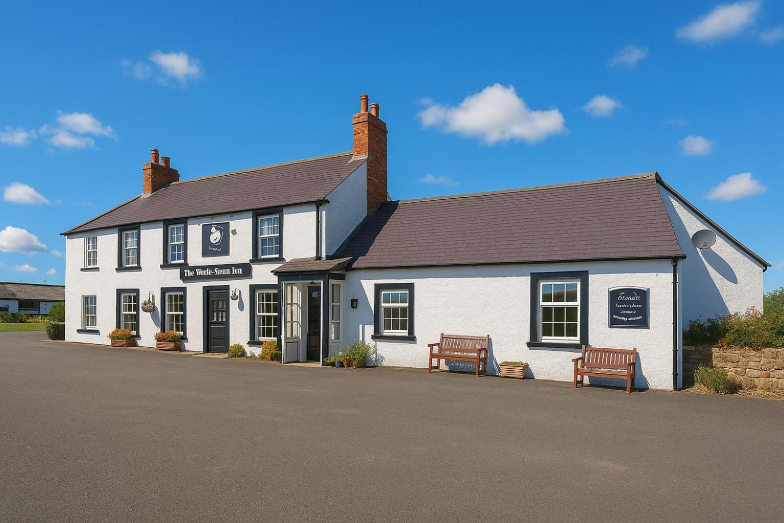 The White Swan Inn Lowick  Exterior foto